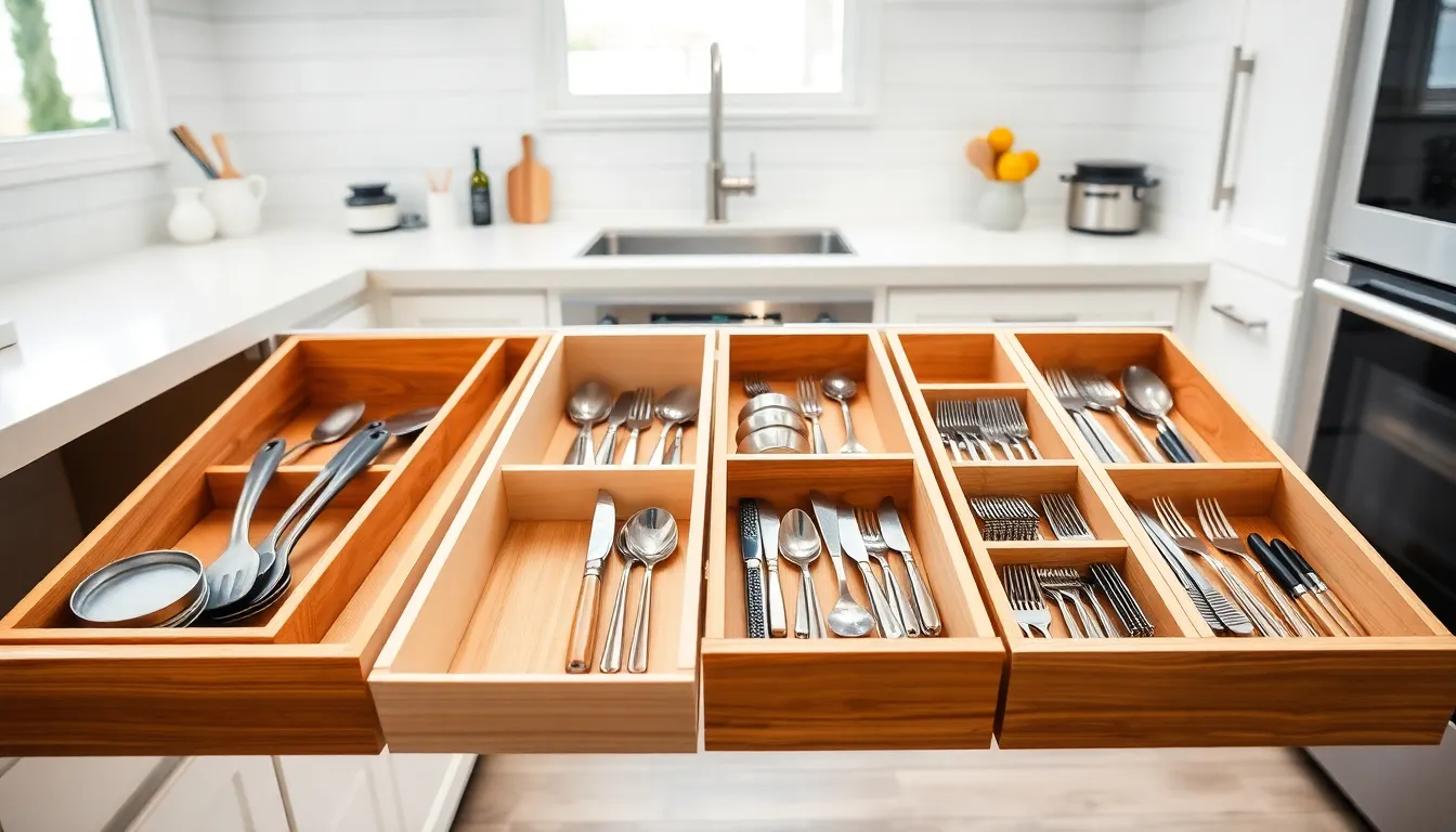 Kitchen Drawer Organizers: Transform Cluttered Drawers Into Effortless ...